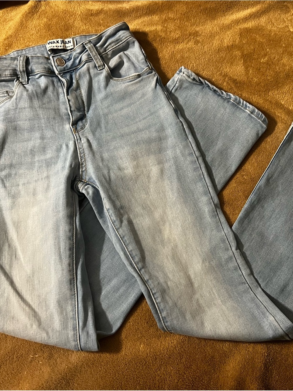 Wax Jean Women's Pale Blue Skinny Jeans